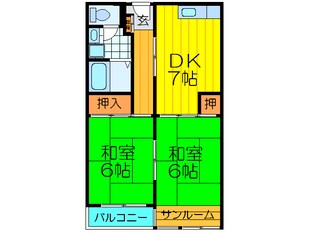 シティライフ下島の物件間取画像